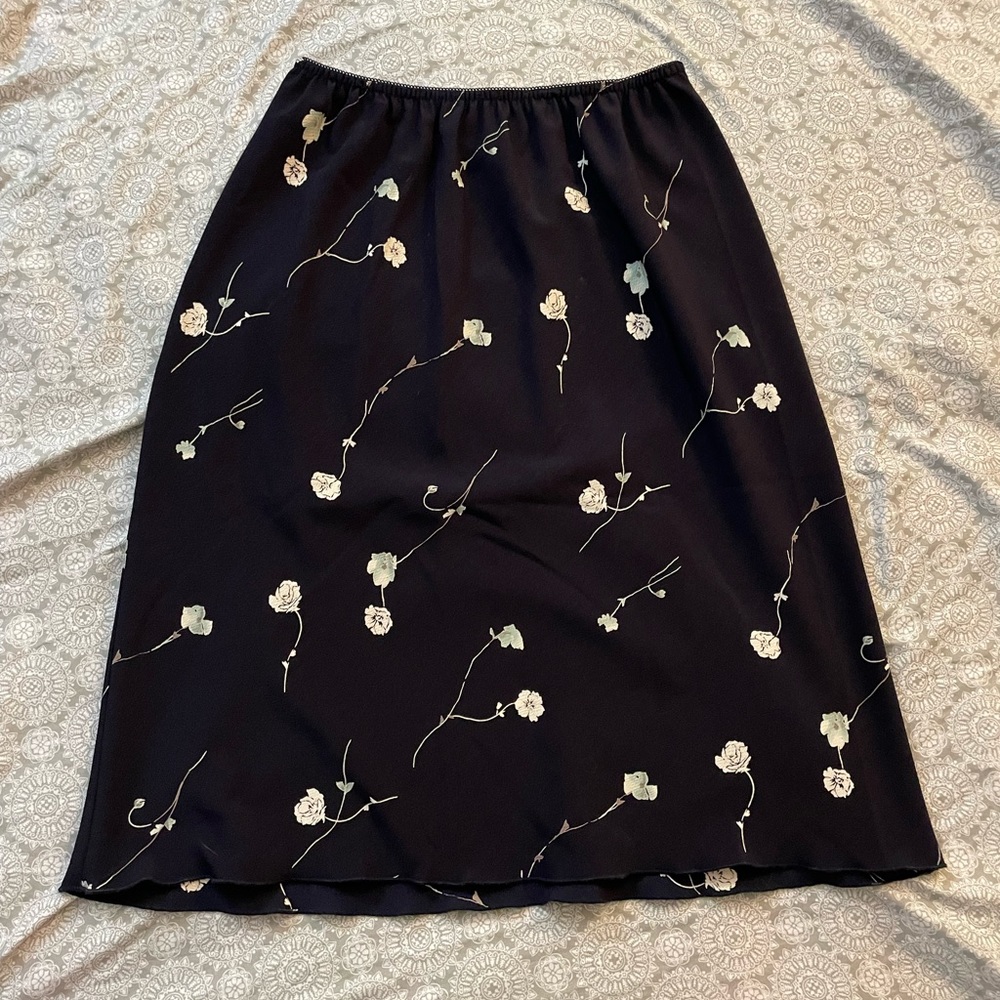 90s/Y2k Midi/Calf Length Skirt